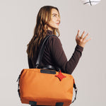 OLEADA NYC convertible travel bags > airport tote bags > overnight bags > water-resistant vegan bags > stylish multi-use bags AnyWear AnyDuffle