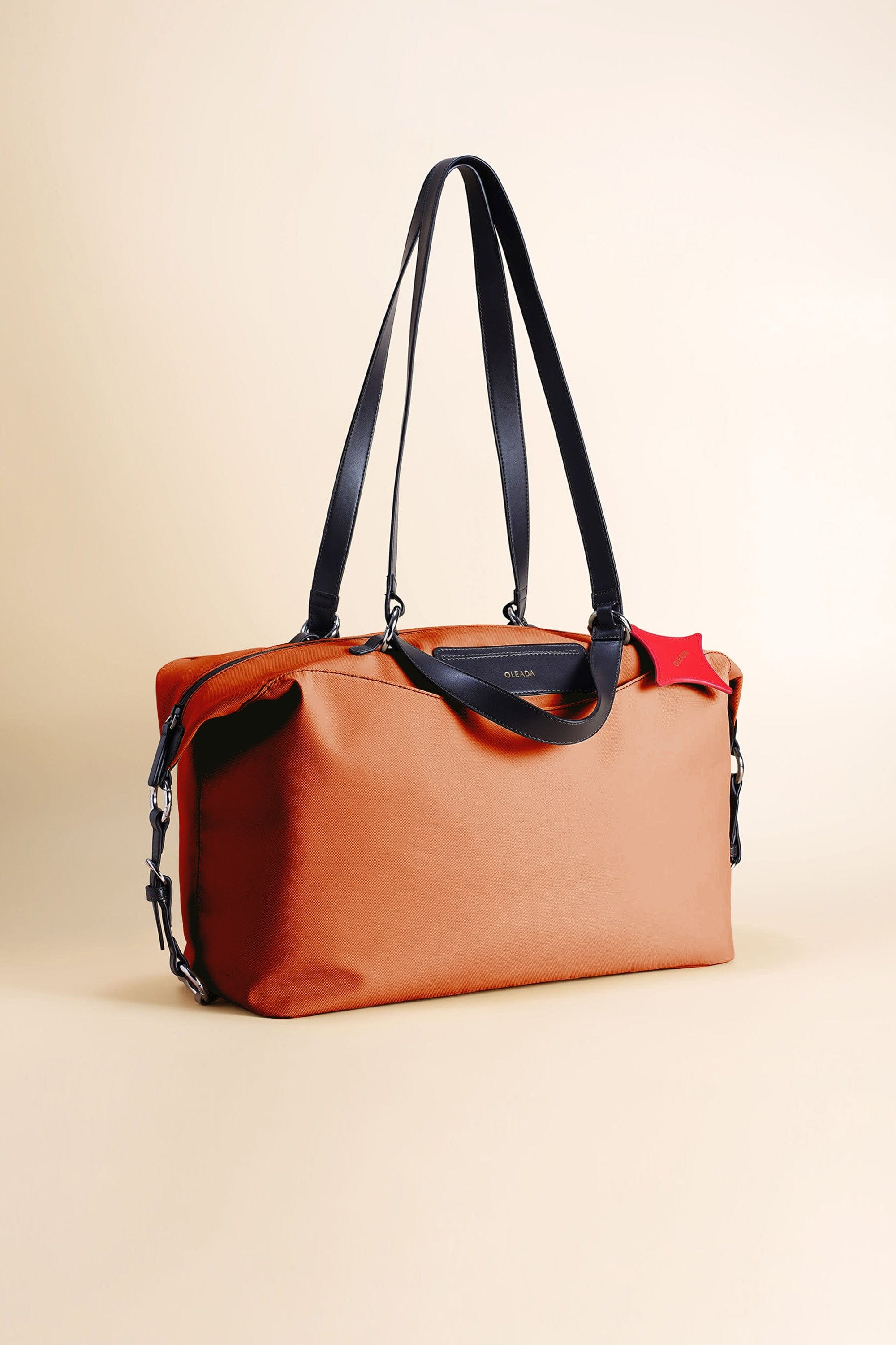 OLEADA NYC convertible travel bags > airport tote bags > overnight bags > water-resistant vegan bags > stylish multi-use bags AnyWear AnyDuffle