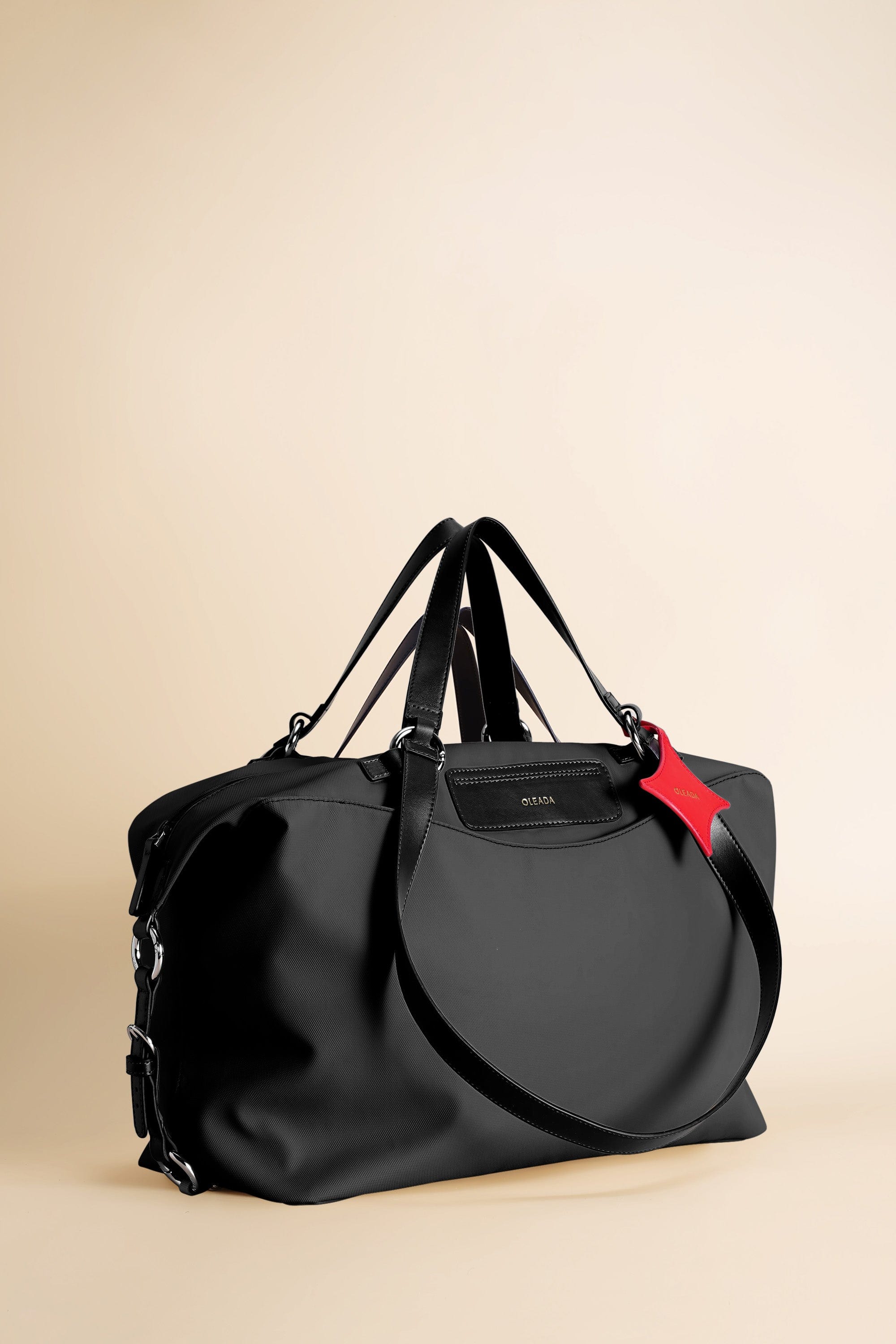 OLEADA NYC convertible travel bags > airport tote bags > overnight bags > water-resistant vegan bags > stylish multi-use bags AnyWear AnyDuffle