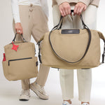 OLEADA NYC convertible travel bags > airport tote bags > overnight bags > water-resistant vegan bags > stylish multi-use bags AnyWear AnyDuffle