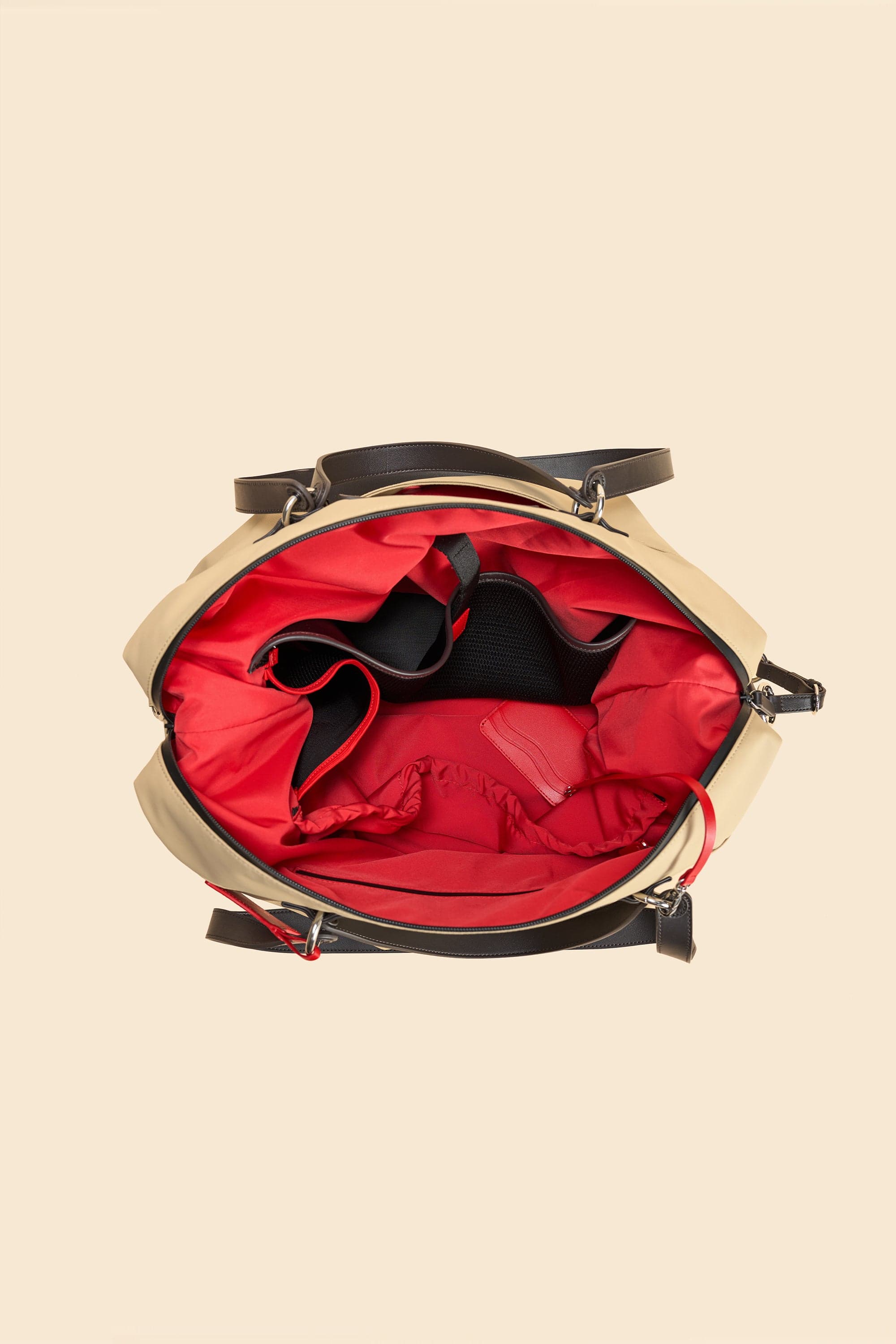 OLEADA NYC convertible travel bags > airport tote bags > overnight bags > water-resistant vegan bags > stylish multi-use bags AnyWear AnyDuffle