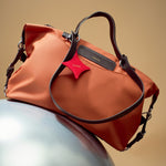 OLEADA NYC convertible travel bags > airport tote bags > overnight bags > water-resistant vegan bags > stylish multi-use bags AnyWear AnyDuffle