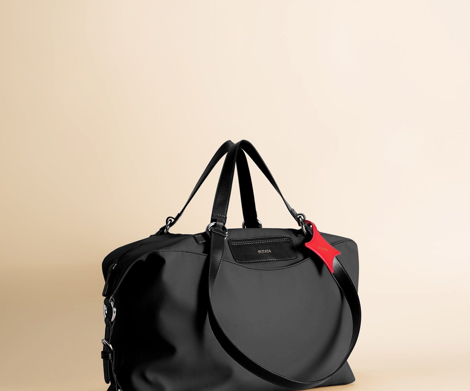 OLEADA NYC convertible travel bags > airport tote bags > overnight bags > water-resistant vegan bags > stylish multi-use bags AnyWear AnyDuffle City