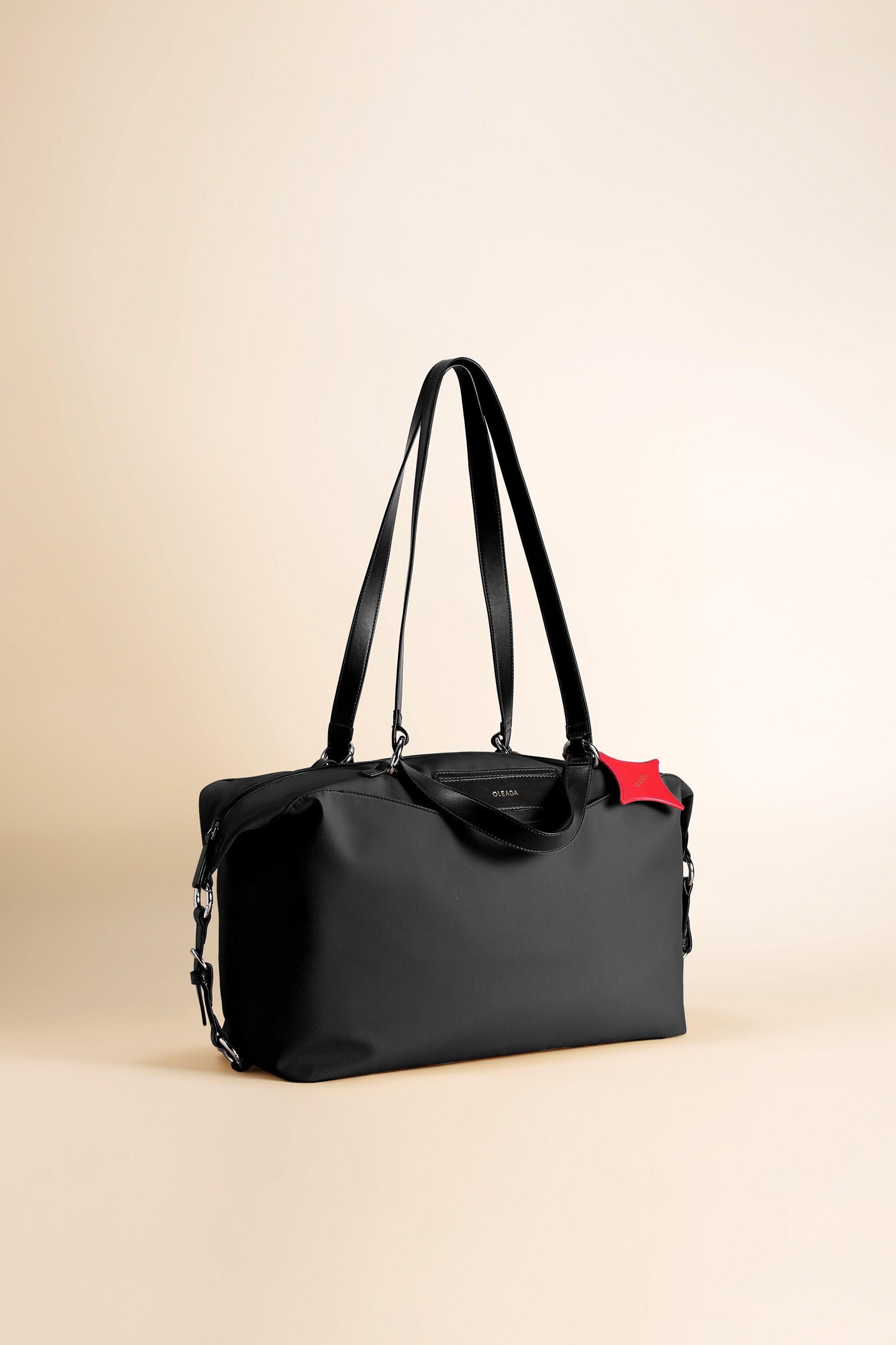 OLEADA NYC convertible travel bags > airport tote bags > overnight bags > water-resistant vegan bags > stylish multi-use bags AnyWear AnyDuffle City