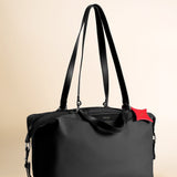 OLEADA NYC convertible travel bags > airport tote bags > overnight bags > water-resistant vegan bags > stylish multi-use bags AnyWear AnyDuffle Travel