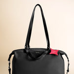 OLEADA NYC convertible travel bags > airport tote bags > overnight bags > water-resistant vegan bags > stylish multi-use bags AnyWear AnyDuffle Travel