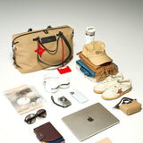 OLEADA NYC convertible travel bags > airport tote bags > overnight bags > water-resistant vegan bags > stylish multi-use bags AnyWear AnyDuffle - Travel Size