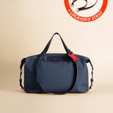 OLEADA NYC convertible travel bags > airport tote bags > overnight bags > water-resistant vegan bags > stylish multi-use bags Color_Mykonos AnyWear AnyDuffle City
