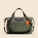 OLEADA NYC convertible travel bags > airport tote bags > overnight bags > water-resistant vegan bags > stylish multi-use bags Color_Tahoe AnyWear AnyDuffle - Regular Size