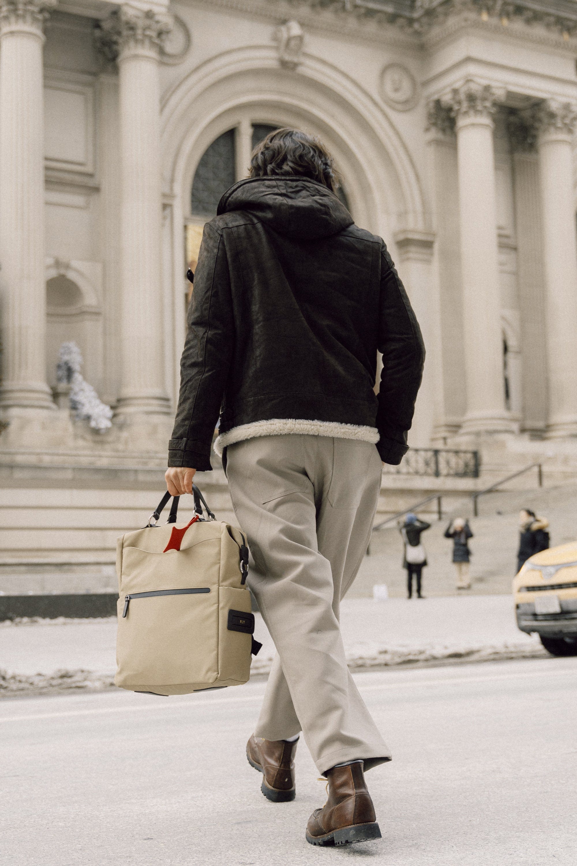 OLEADA NYC convertible travel bags > work-to-travel backpack > commuter bags > water-resistant vegan bags > stylish multi-use backpack AnyWear AnyBackpack