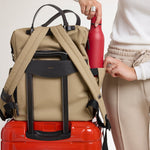 OLEADA NYC convertible travel bags > work-to-travel backpack > commuter bags > water-resistant vegan bags > stylish multi-use backpack AnyWear AnyBackpack