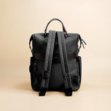 OLEADA NYC convertible travel bags > work-to-travel backpack > commuter bags > water-resistant vegan bags > stylish multi-use backpack AnyWear AnyBackpack