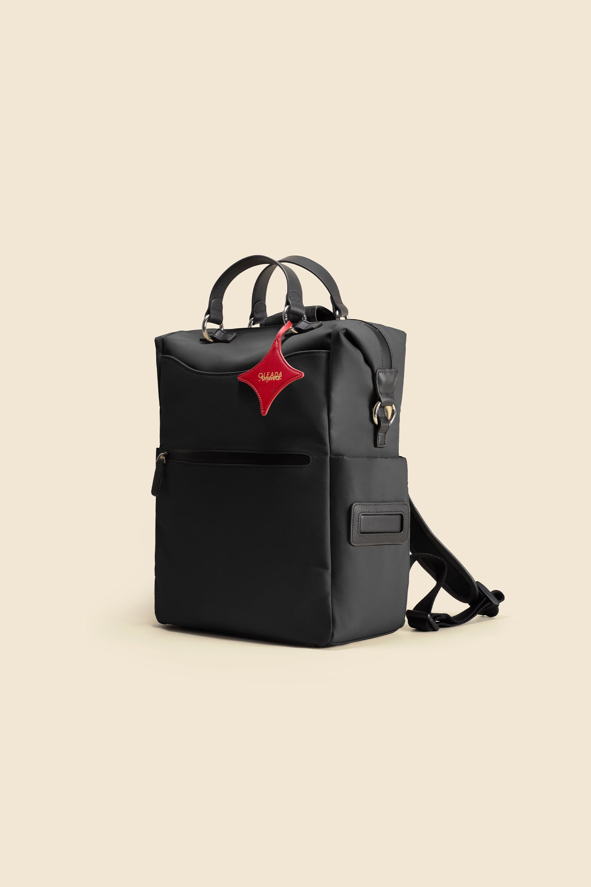 OLEADA NYC convertible travel bags > work-to-travel backpack > commuter bags > water-resistant vegan bags > stylish multi-use backpack AnyWear AnyBackpack