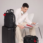 OLEADA NYC convertible travel bags > work-to-travel backpack > commuter bags > water-resistant vegan bags > stylish multi-use backpack AnyWear AnyBackpack