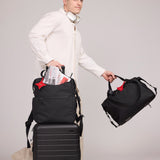 OLEADA NYC convertible travel bags > work-to-travel backpack > commuter bags > water-resistant vegan bags > stylish multi-use backpack AnyWear AnyBackpack