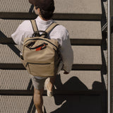 OLEADA NYC convertible travel bags > work-to-travel backpack > commuter bags > water-resistant vegan bags > stylish multi-use backpack AnyWear AnyBackpack Plus