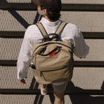 OLEADA NYC convertible travel bags > work-to-travel backpack > commuter bags > water-resistant vegan bags > stylish multi-use backpack AnyWear AnyBackpack Plus