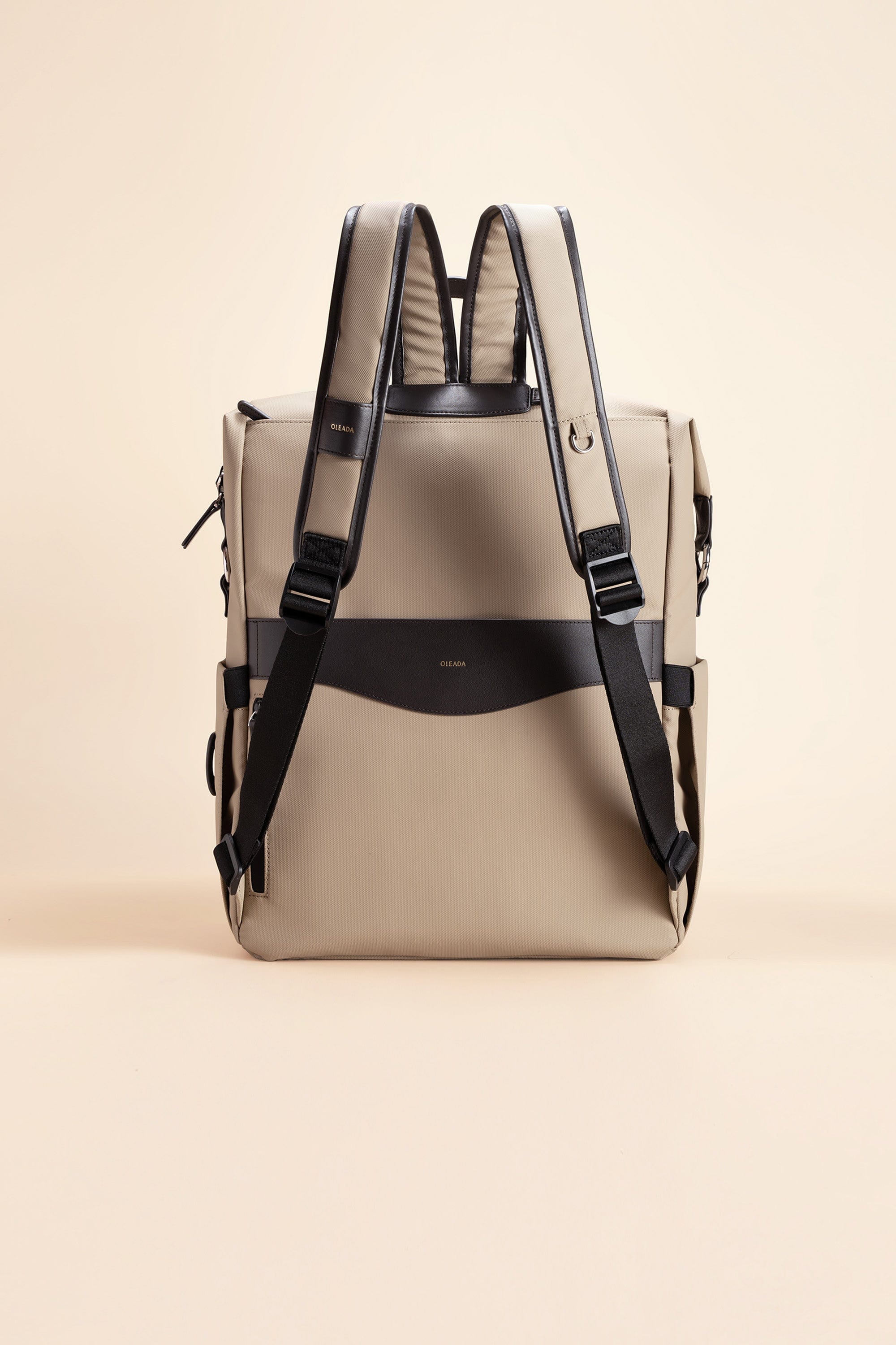 OLEADA NYC convertible travel bags > work-to-travel backpack > commuter bags > water-resistant vegan bags > stylish multi-use backpack AnyWear AnyBackpack Travel