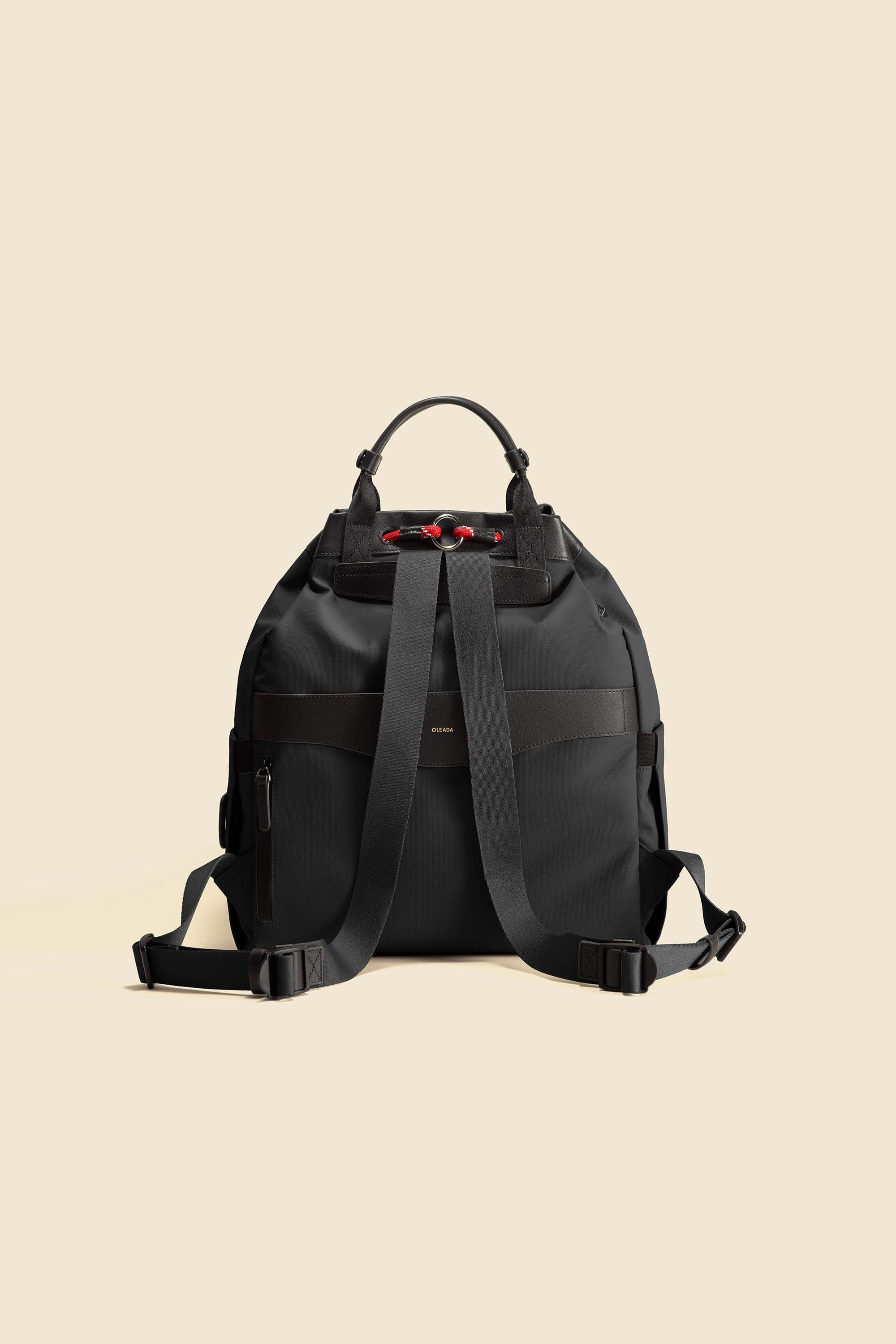 OLEADA NYC convertible travel bags > work-to-travel backpack > commuter bags > water-resistant vegan bags > stylish multi-use backpack AnyWear Tennis Backpack