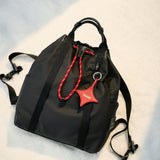 OLEADA NYC convertible travel bags > work-to-travel backpack > commuter bags > water-resistant vegan bags > stylish multi-use backpack AnyWear Tennis Backpack