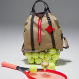 OLEADA NYC convertible travel bags > work-to-travel backpack > commuter bags > water-resistant vegan bags > stylish multi-use backpack AnyWear Tennis Backpack
