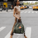 OLEADA NYC convertible travel bags > work-to-travel backpack > commuter bags > water-resistant vegan bags > stylish multi-use backpack AnyWear Tennis Backpack