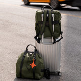 OLEADA NYC convertible travel bags > work-to-travel backpack > commuter bags > water-resistant vegan bags > stylish multi-use backpack AnyWear Tennis Backpack