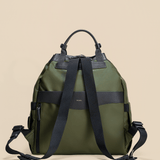 OLEADA NYC convertible travel bags > work-to-travel backpack > commuter bags > water-resistant vegan bags > stylish multi-use backpack AnyWear Tennis Backpack