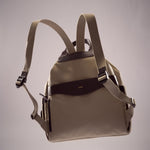 OLEADA NYC convertible travel bags > work-to-travel backpack > commuter bags > water-resistant vegan bags > stylish multi-use backpack Color_Abu Dhabi AnyWear Tennis Backpack