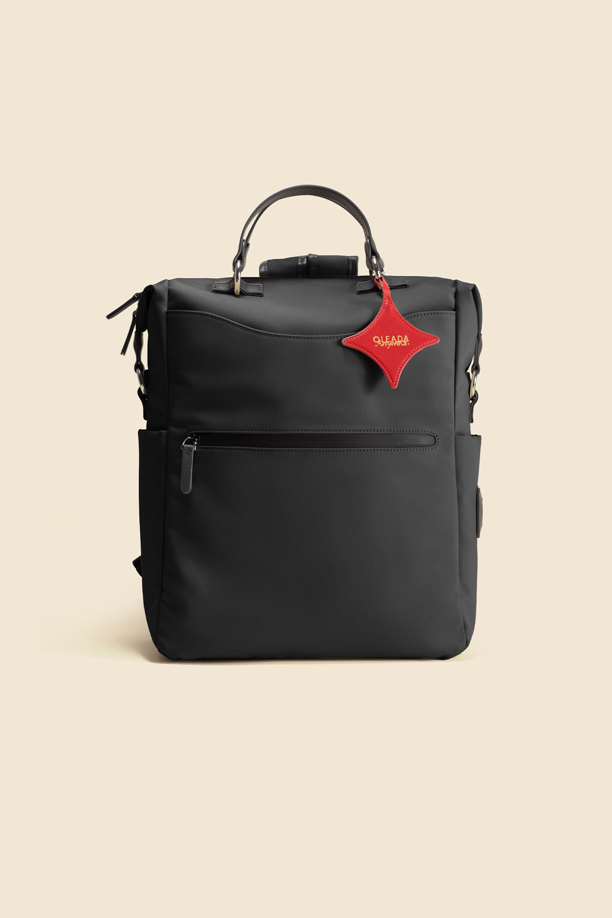 OLEADA NYC convertible travel bags > work-to-travel backpack > commuter bags > water-resistant vegan bags > stylish multi-use backpack Color_Tokyo AnyWear AnyBackpack Travel