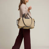 OLEADA NYC Convertible Travel Bags > Work-to-Travel Duffle Bags > Organized Carry Bags > Water-Resistant Vegan Bags > Stylish Multi-Use Bags Anywear AnyDuffle