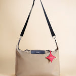 OLEADA NYC Convertible Travel Bags > Work-to-Travel Duffle Bags > Organized Carry Bags > Water-Resistant Vegan Bags > Stylish Multi-Use Bags Color_Tan Anywear AnyDuffle City