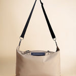 OLEADA NYC Convertible Travel Bags > Work-to-Travel Duffle Bags > Organized Carry Bags > Water-Resistant Vegan Bags > Stylish Multi-Use Bags Color_Tan Anywear AnyDuffle City