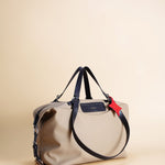 OLEADA NYC Convertible Travel Bags > Work-to-Travel Duffle Bags > Organized Carry Bags > Water-Resistant Vegan Bags > Stylish Multi-Use Bags Color_Tan Anywear AnyDuffle City