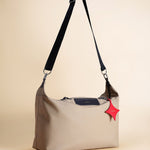 OLEADA NYC Convertible Travel Bags > Work-to-Travel Duffle Bags > Organized Carry Bags > Water-Resistant Vegan Bags > Stylish Multi-Use Bags Color_Tan Anywear AnyDuffle City