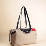 OLEADA NYC Convertible Travel Bags > Work-to-Travel Duffle Bags > Organized Carry Bags > Water-Resistant Vegan Bags > Stylish Multi-Use Bags Color_Tan Anywear AnyDuffle City