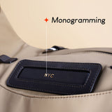 OLEADA NYC Convertible Travel Bags > Work-to-Travel Duffle Bags > Organized Carry Bags > Water-Resistant Vegan Bags > Stylish Multi-Use Bags Color_Tan Anywear AnyDuffle City