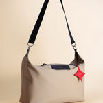 OLEADA NYC Convertible Travel Bags > Work-to-Travel Duffle Bags > Organized Carry Bags > Water-Resistant Vegan Bags > Stylish Multi-Use Bags Color_Tan Anywear AnyDuffle Travel