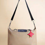 OLEADA NYC Convertible Travel Bags > Work-to-Travel Duffle Bags > Organized Carry Bags > Water-Resistant Vegan Bags > Stylish Multi-Use Bags Color_Tan Anywear AnyDuffle Travel