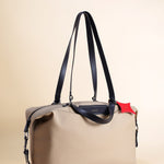 OLEADA NYC Convertible Travel Bags > Work-to-Travel Duffle Bags > Organized Carry Bags > Water-Resistant Vegan Bags > Stylish Multi-Use Bags Color_Tan Anywear AnyDuffle Travel