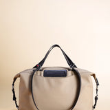 OLEADA NYC Convertible Travel Bags > Work-to-Travel Duffle Bags > Organized Carry Bags > Water-Resistant Vegan Bags > Stylish Multi-Use Bags Color_Tan Anywear AnyDuffle Travel