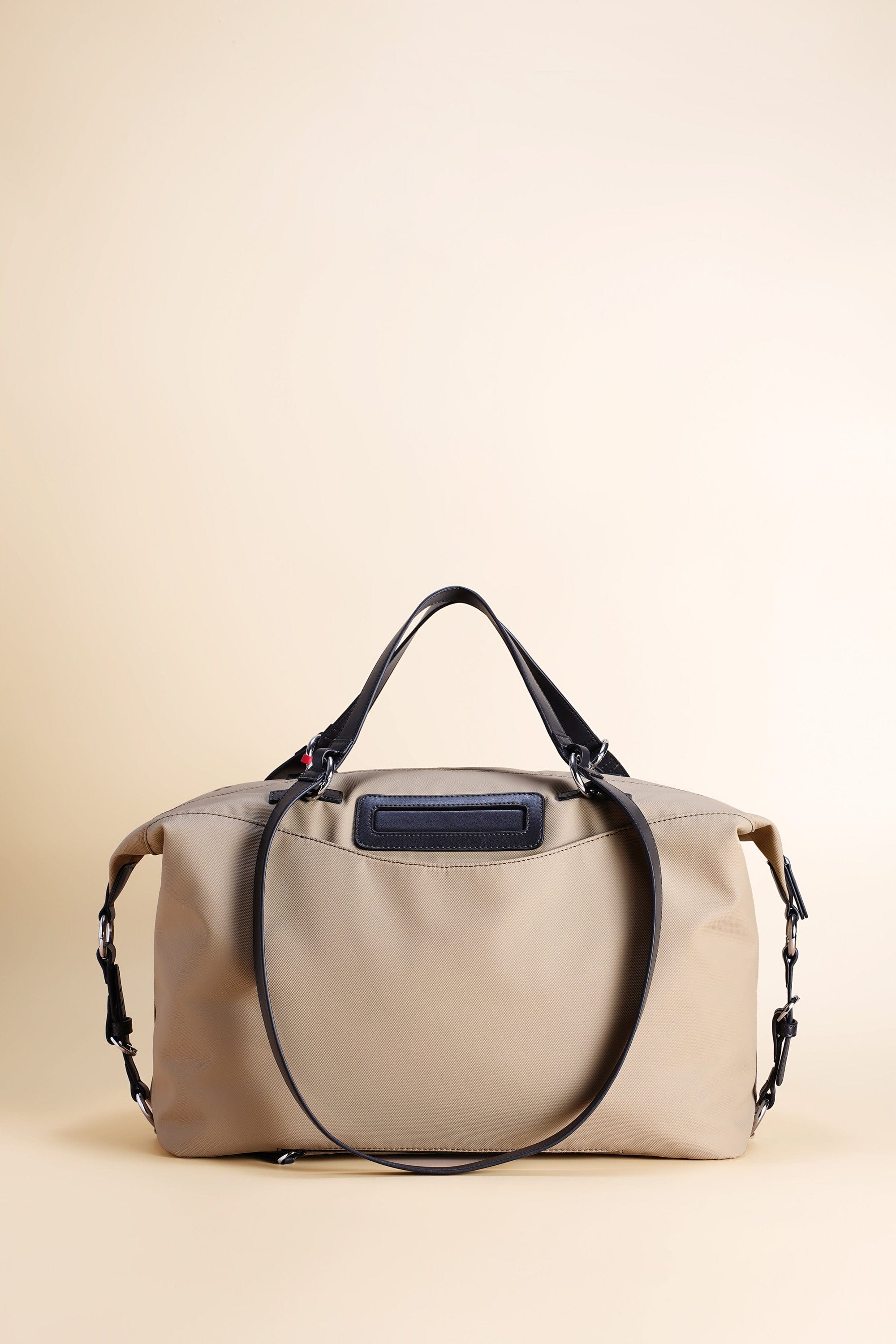 OLEADA NYC Convertible Travel Bags > Work-to-Travel Duffle Bags > Organized Carry Bags > Water-Resistant Vegan Bags > Stylish Multi-Use Bags Color_Tan Anywear AnyDuffle Travel