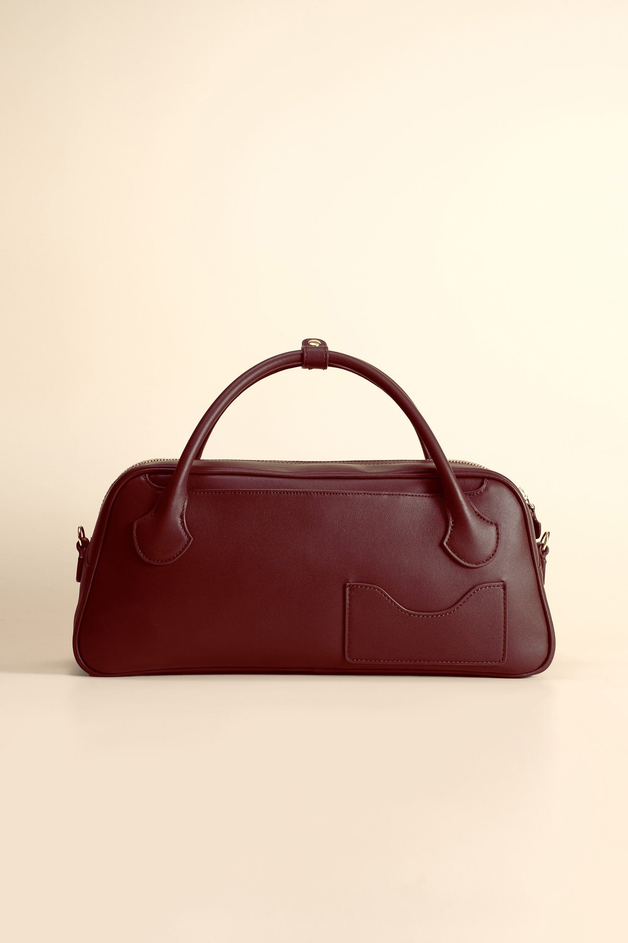 OLEADA NYC Hand Bag > Leather Tote Bag For Women > Mini Handbag > Convertible To Shoulder Bag > Fits iPad Mini> Color_Scarlet / With Leather Strap Mini Marina Carryall