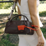 OLEADA NYC Hand Bag > Leather Tote Bag For Women > Mini Handbag > Convertible To Shoulder Bag > Fits iPad Mini> Mini Marina Carryall