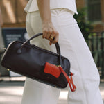 OLEADA NYC Hand Bag > Leather Tote Bag For Women > Mini Handbag > Convertible To Shoulder Bag > Fits iPad Mini> Mini Marina Carryall