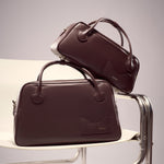 OLEADA NYC Hand Bag > Leather Tote Bag For Women > Mini Handbag > Convertible To Shoulder Bag > Fits iPad Mini> Mini Marina Carryall