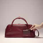 OLEADA NYC Hand Bag > Leather Tote Bag For Women > Mini Handbag > Convertible To Shoulder Bag > Fits iPad Mini> Mini Marina Carryall