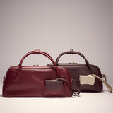 OLEADA NYC Hand Bag > Leather Tote Bag For Women > Mini Handbag > Convertible To Shoulder Bag > Fits iPad Mini> Mini Marina Carryall