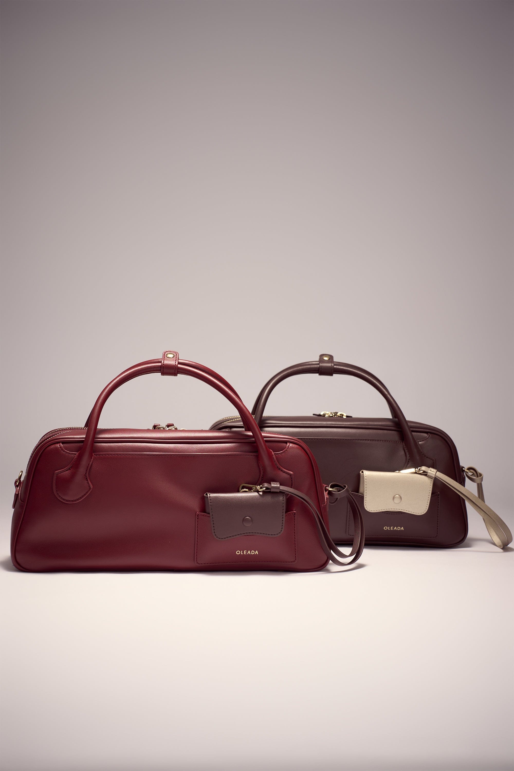 OLEADA NYC Hand Bag > Leather Tote Bag For Women > Mini Handbag > Convertible To Shoulder Bag > Fits iPad Mini> Mini Marina Carryall