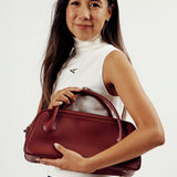 OLEADA NYC Hand Bag > Leather Tote Bag For Women > Mini Handbag > Convertible To Shoulder Bag > Fits iPad Mini> Mini Marina Carryall
